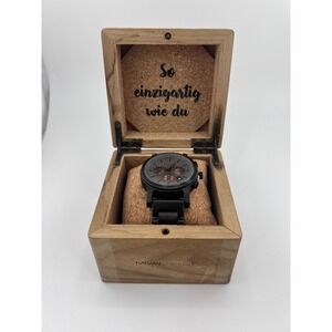 Holzkern Wooden Watch for Men with Display Box Elegant Style Timepiece‎